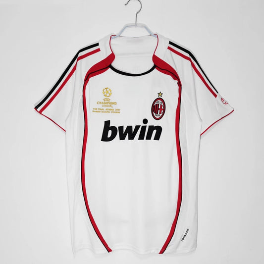 Camiseta retro de visitante del AC Milan 2006-2007