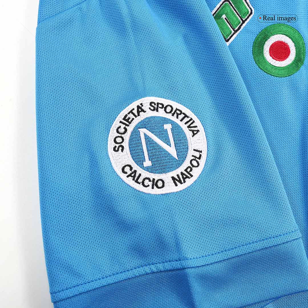 Camiseta retro de fútbol local del Napoli 1987/88