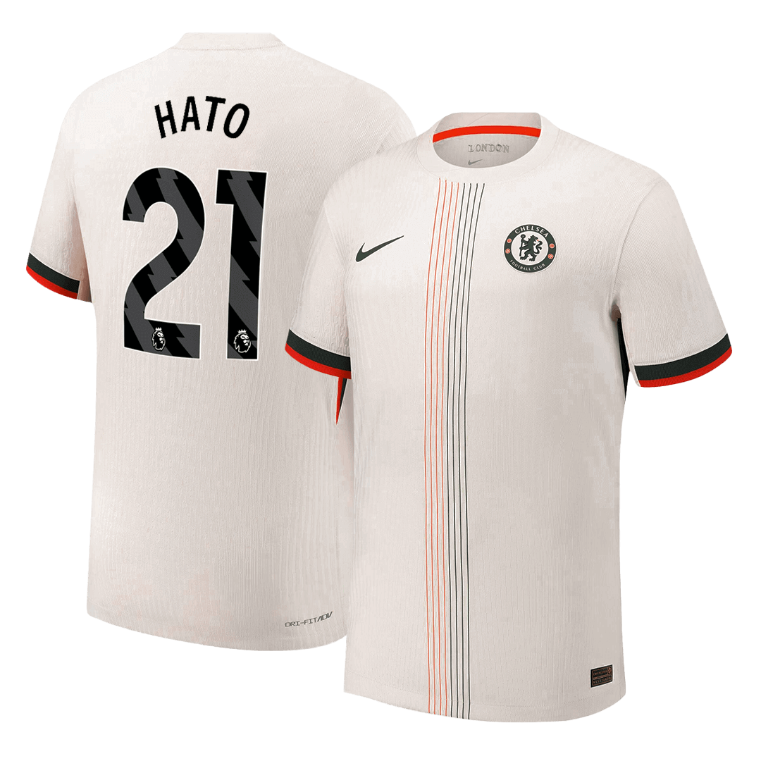 Auténtica camiseta de fútbol HATO #21 Chelsea segunda 2025/26