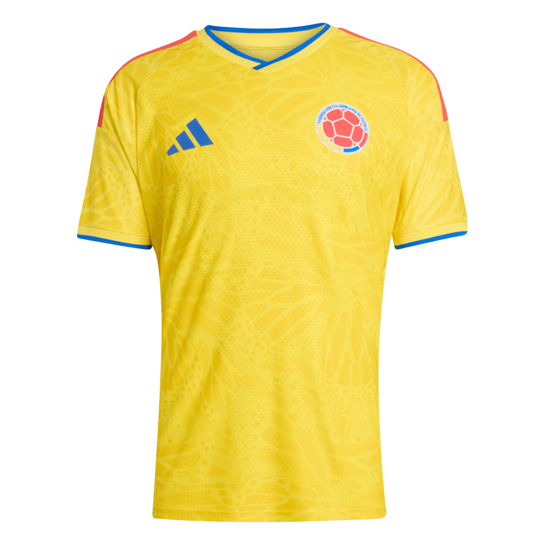 Camiseta de local de Colombia para hombre, Copa Mundial 2026 - Corte ajustado