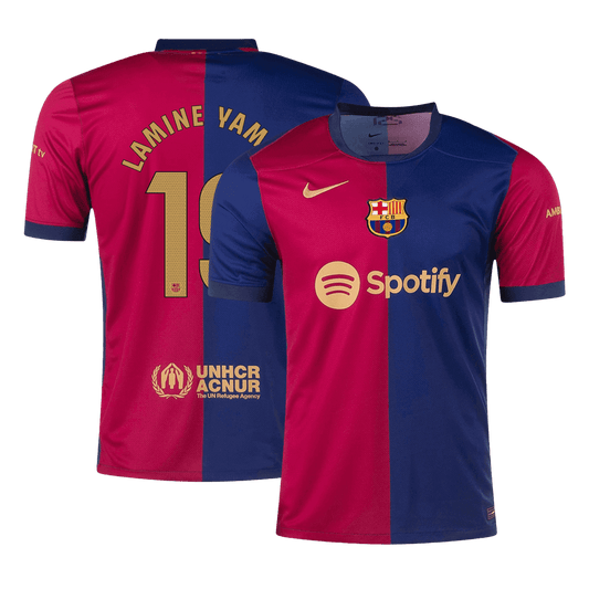 Camiseta LAMINE YAMAL #19 Barcelona Primera Equipación 2024/25