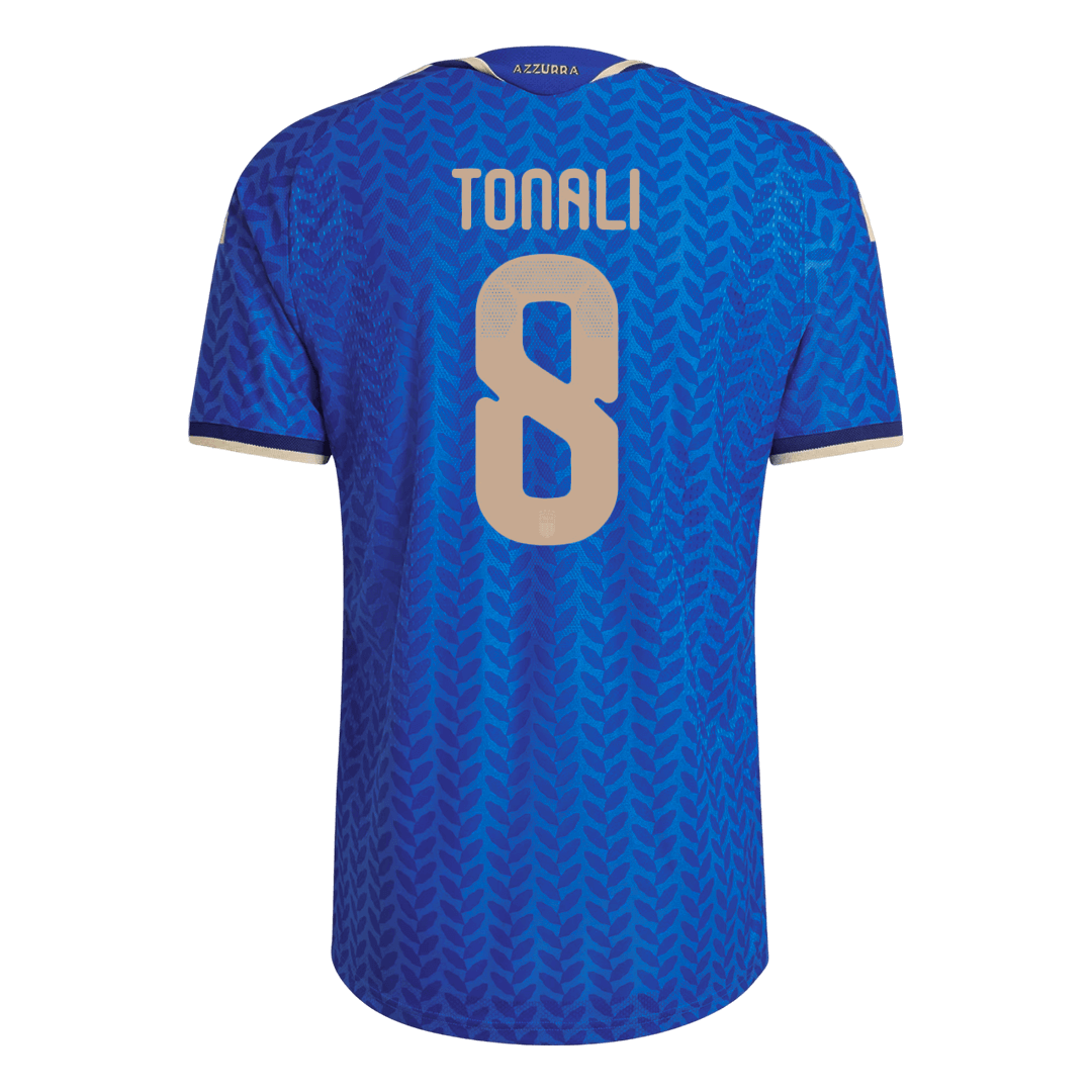 Camiseta de fútbol local auténtica de Italia TONALI #8 2026