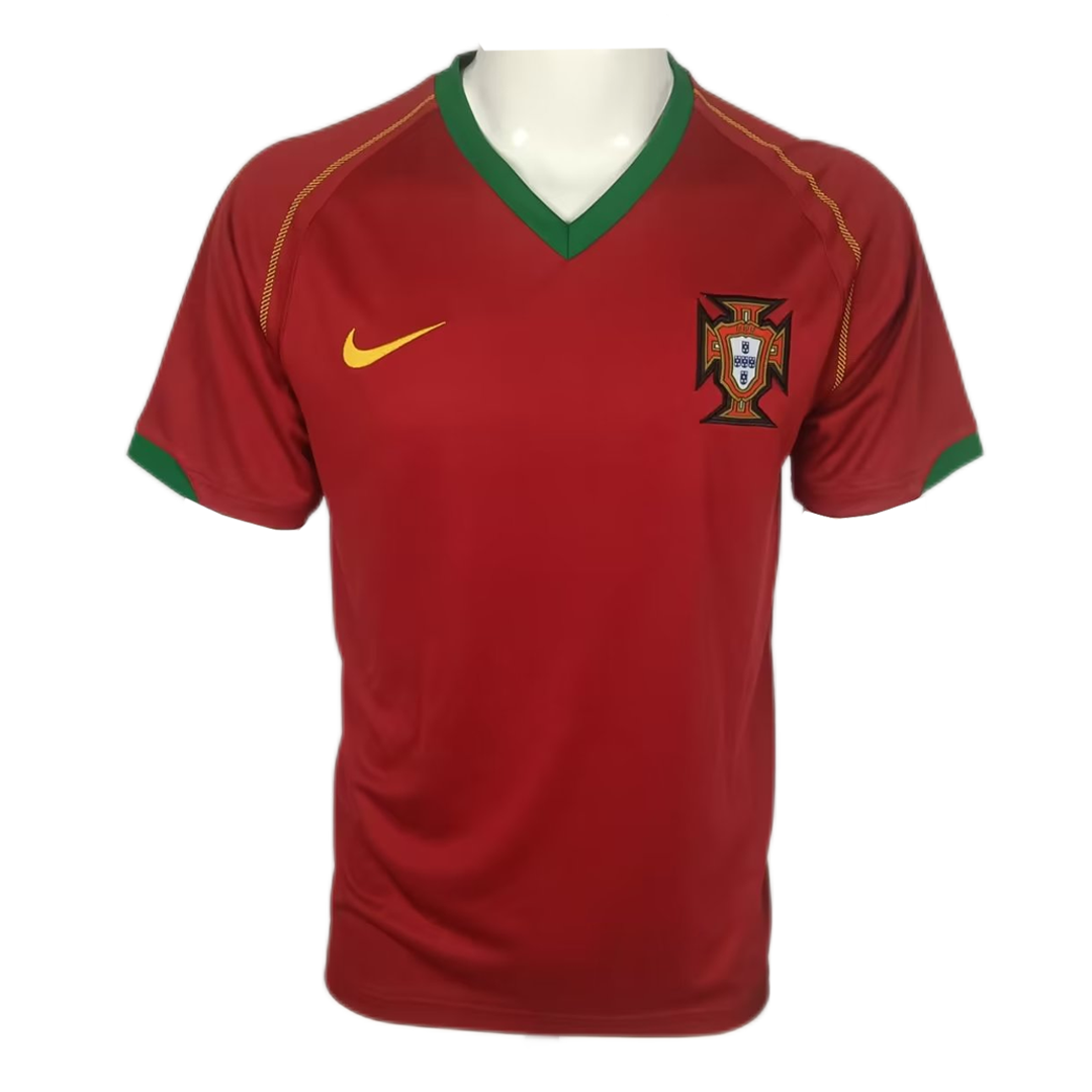 Camiseta retro de fútbol local de Portugal 2006