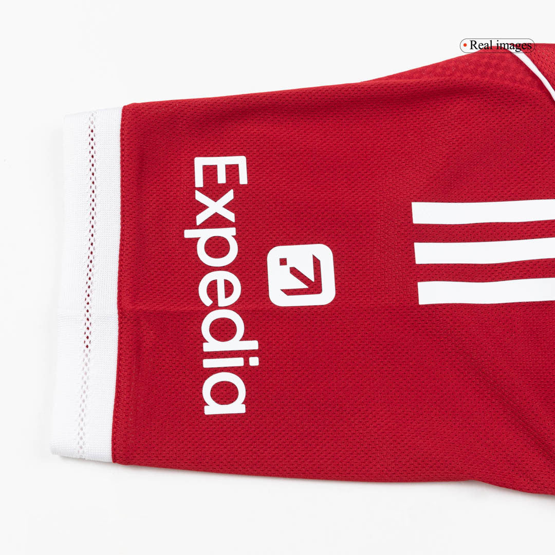 Camiseta de fútbol local auténtica del Liverpool ISAK #9 25/26, roja - UCL