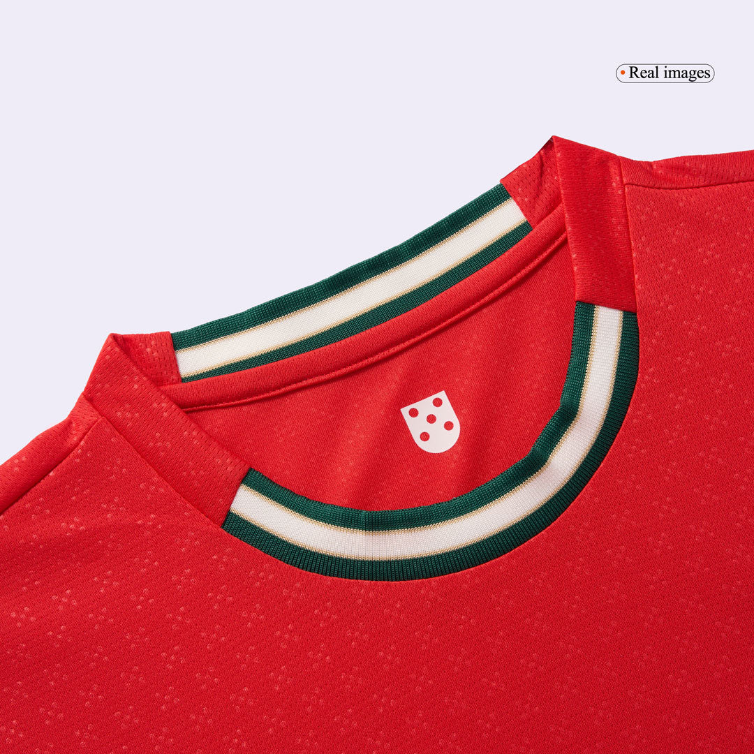Camiseta de fútbol local de Portugal DIOGO J. #21 2025, roja