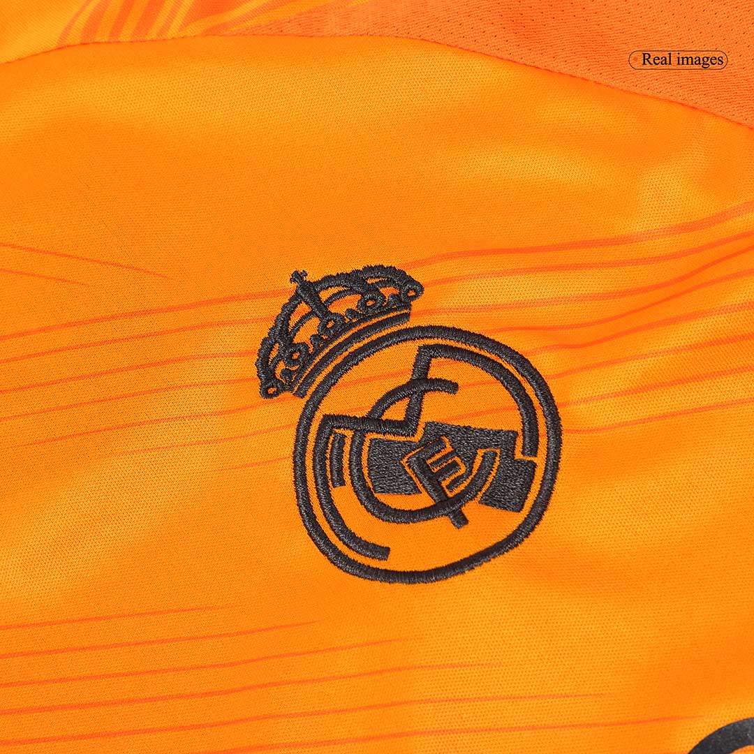Camiseta de fútbol de manga larga de visitante del Real Madrid (talla grande)