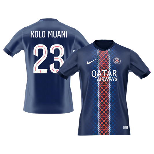 Camiseta de fútbol KOLO MUANI #23 PSG Primera equipación 2025/26