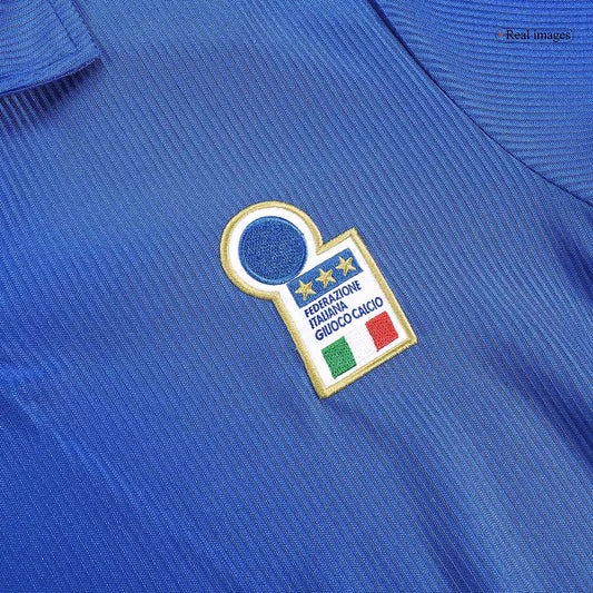 Camiseta retro de fútbol local de Italia de 1998