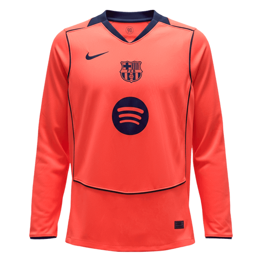 Camiseta de fútbol de manga larga del Barcelona 2025/26
