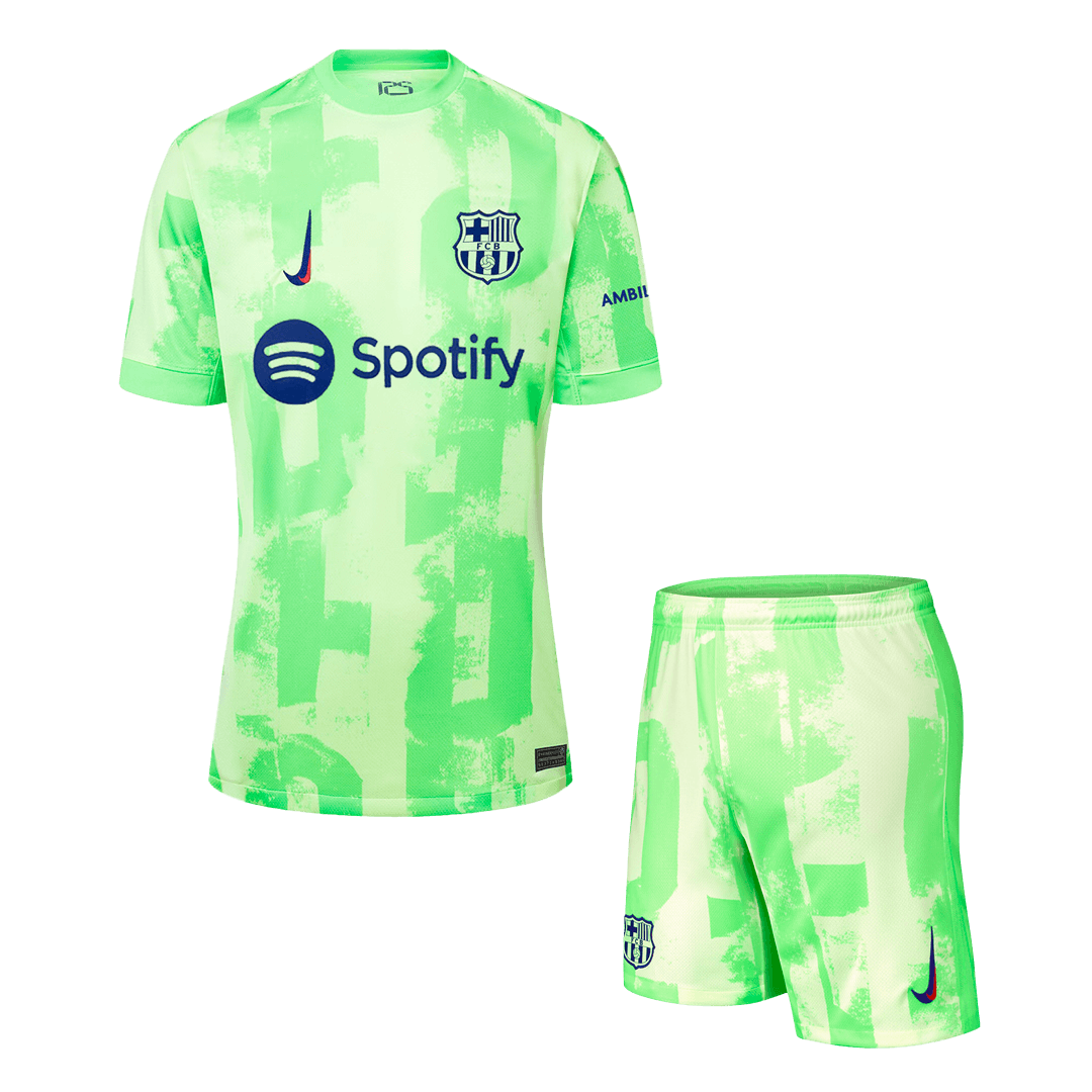 Kit de fútbol visitante del Barcelona (Kit y pantalón corto) - UCL