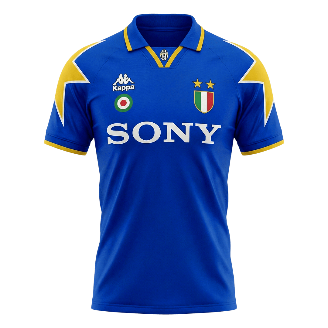 Camiseta retro de fútbol de visitante de la Juventus 1995/96
