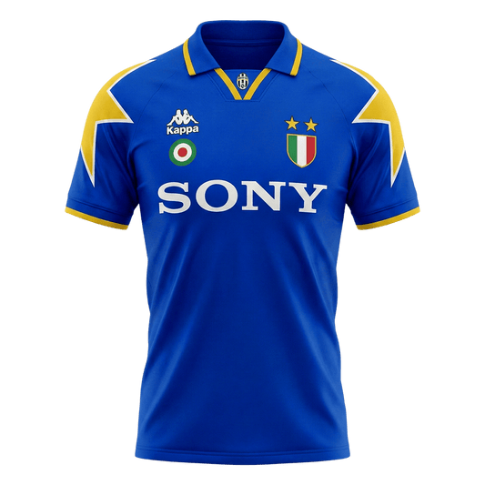 Camiseta retro de fútbol de visitante de la Juventus 1995/96