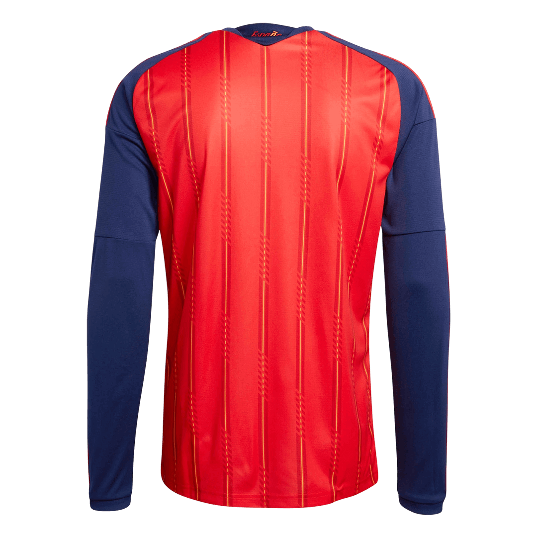 Camiseta de fútbol de manga larga de España para la temporada 2026