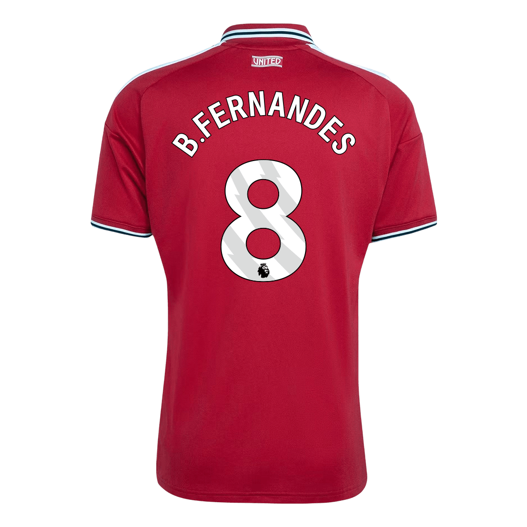 B. FERNANDES #8 Camiseta de local del Manchester United 26/27 Roja