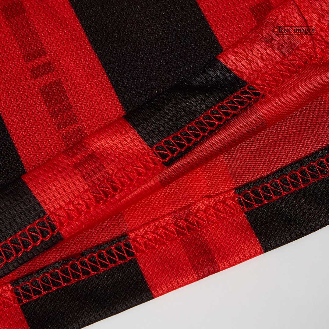 Camiseta de fútbol de manga larga de local del AC Milan 2024/25