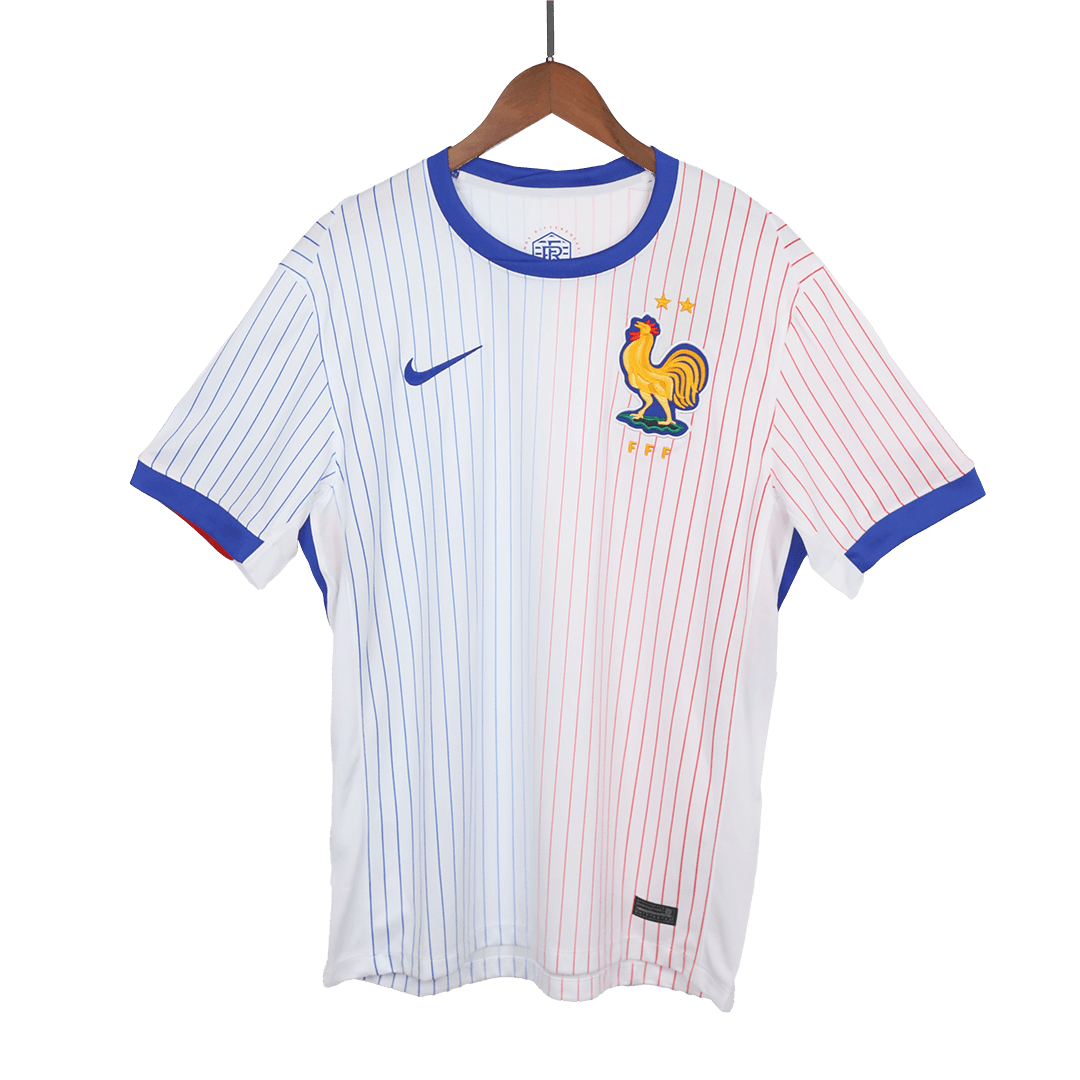 Camiseta de fútbol de visitante de Francia para la Eurocopa 2024