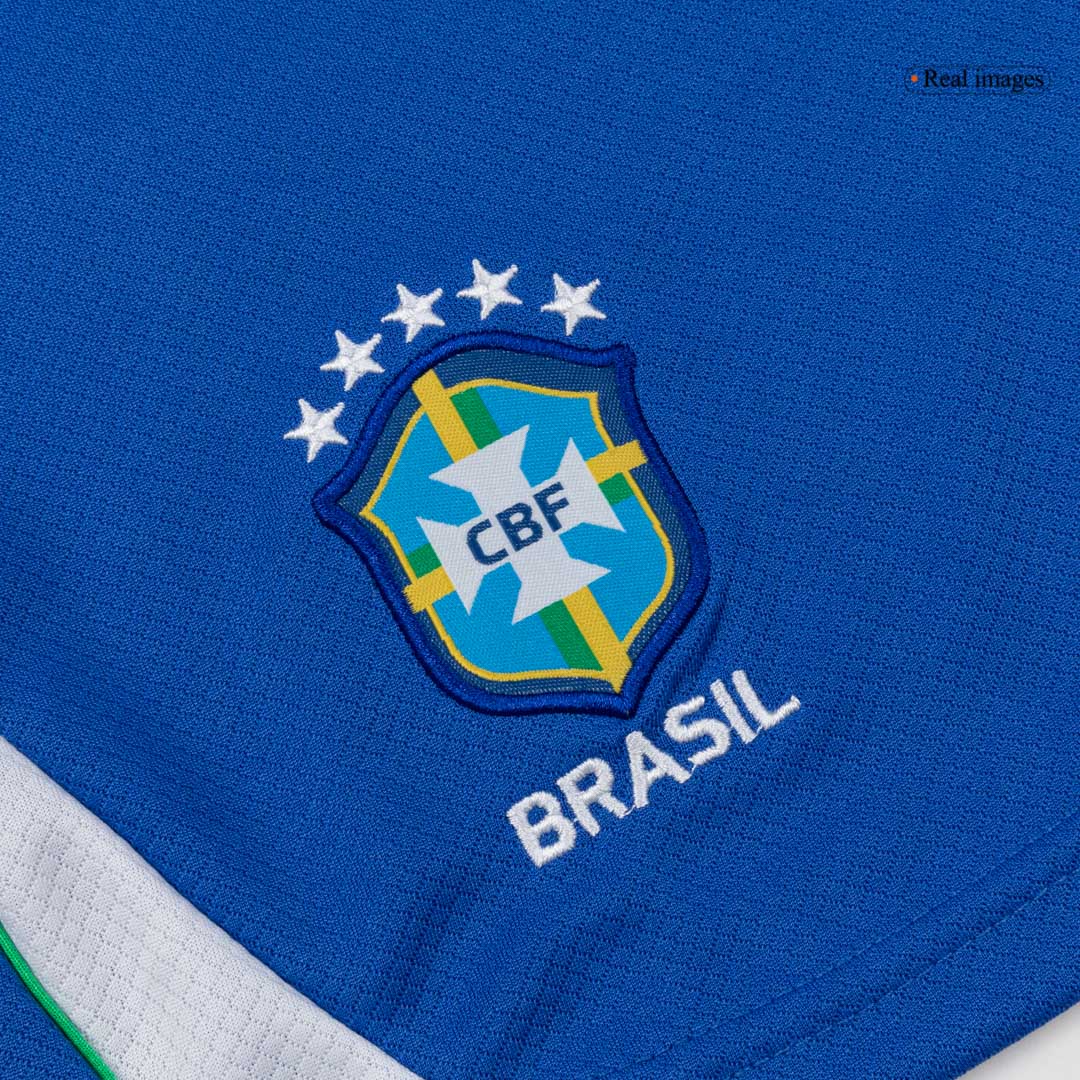 Equipación de local de Brasil para niños (camiseta + pantalón corto) para el Mundial 2026