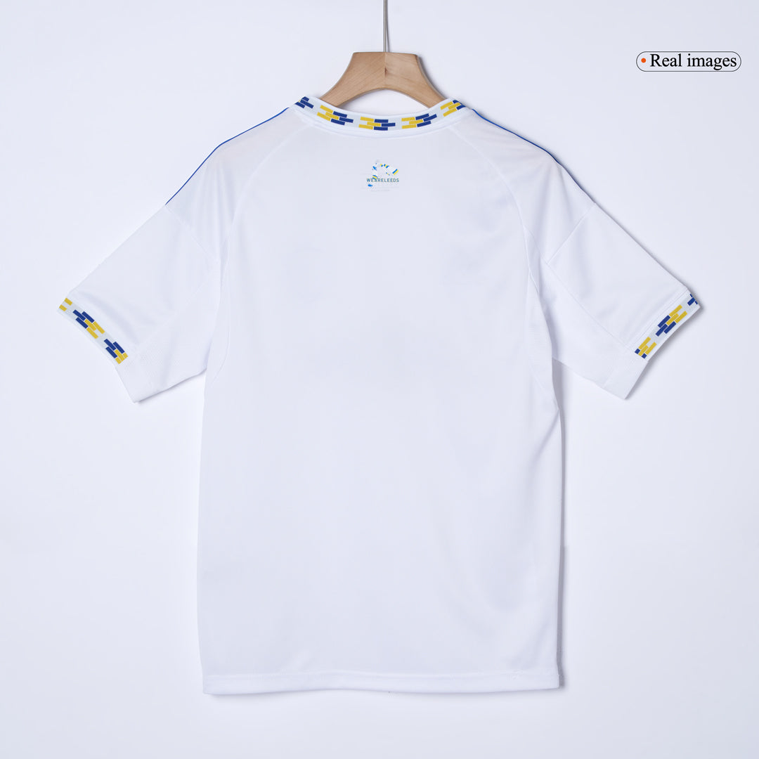 Camiseta de fútbol local del Leeds United 2025/26