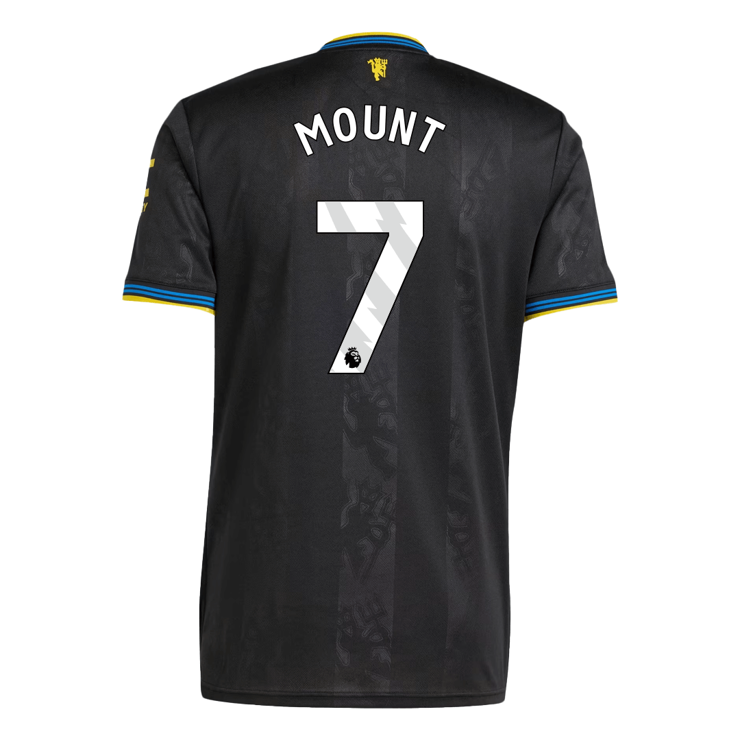 Camiseta de fútbol visitante del Manchester United 2025/26, número 7