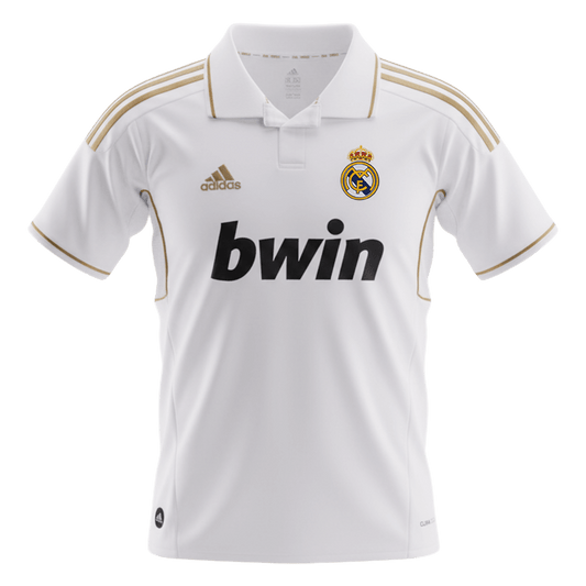 Camiseta de fútbol vintage de local del Real Madrid 2011/12