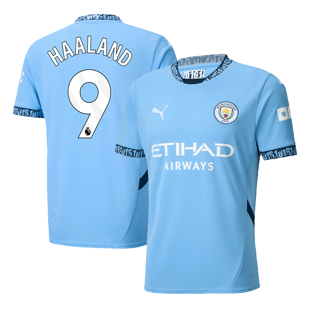 Camiseta de fútbol local del Manchester City HAALAND #9