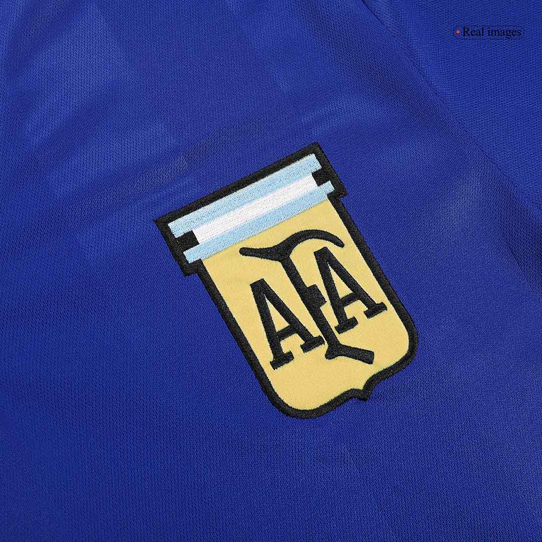 Camiseta retro de fútbol de visitante de Argentina 1986