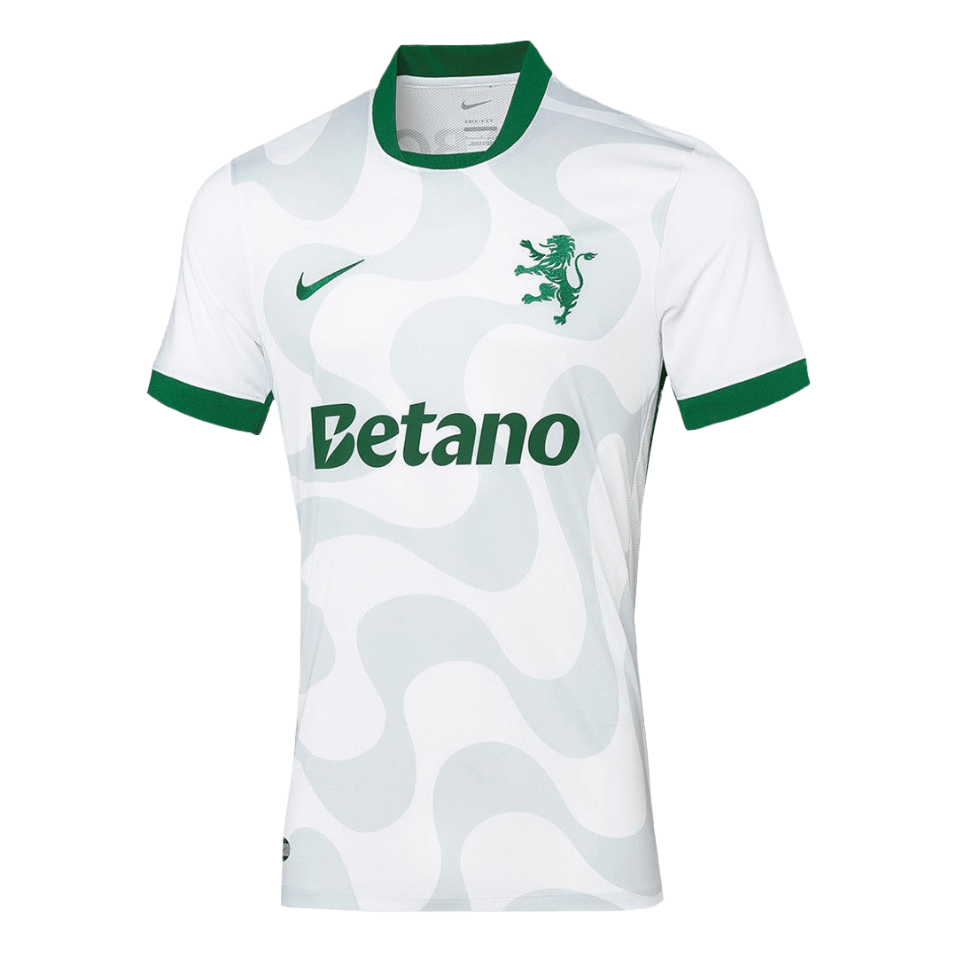 Camiseta de fútbol alternativa del Sporting CP 25/26 blanca