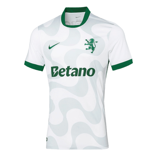 Camiseta de fútbol alternativa del Sporting CP 25/26 blanca