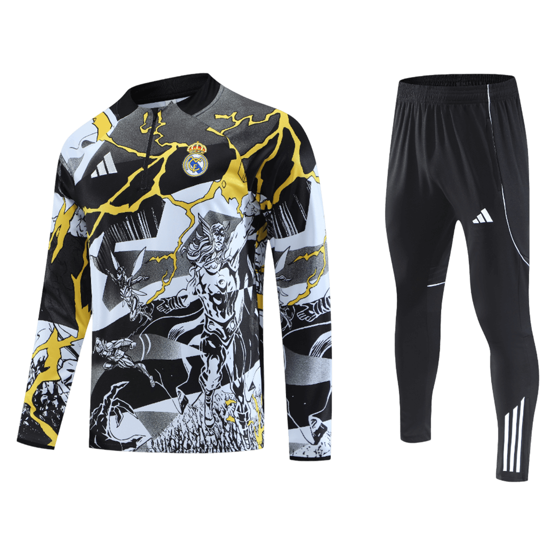 Kit de camiseta infantil del Real Madrid 2025/26 - Negro