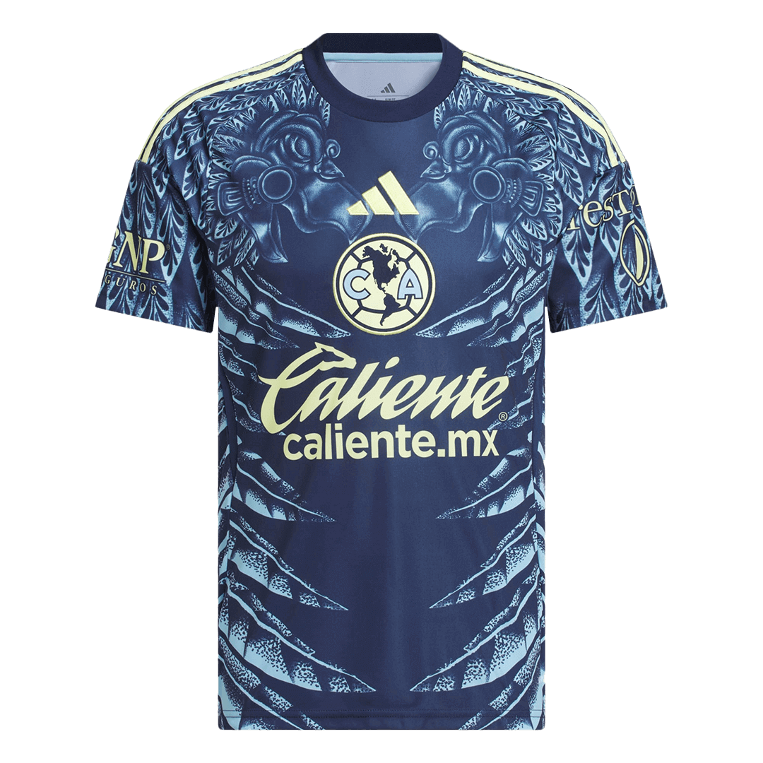 Camiseta de fútbol visitante del Club América 2025/26 azul marino