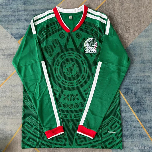 Camiseta local de México 26/27 de manga larga