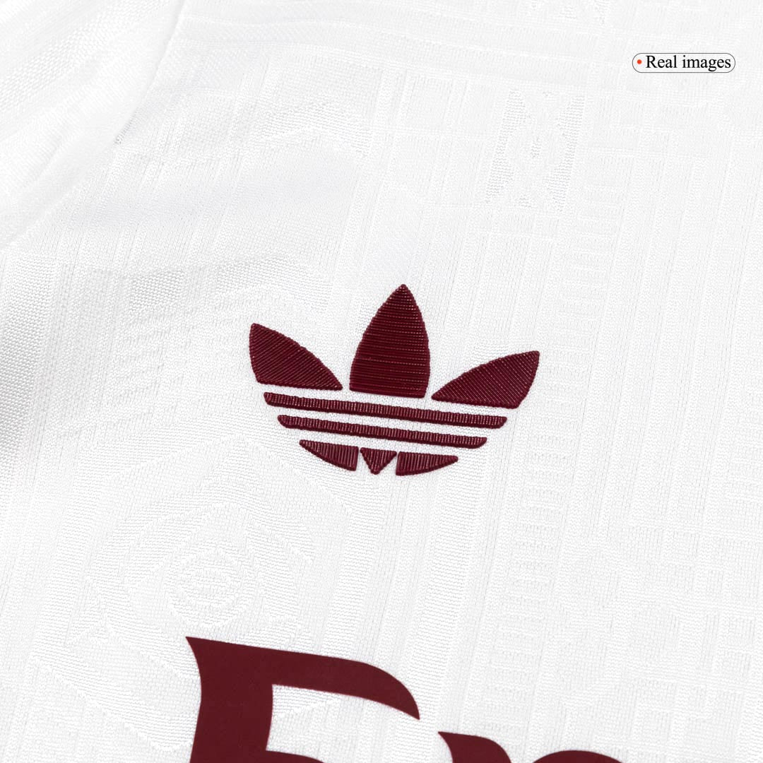 Camiseta de fútbol de visitante del Arsenal 2025/26, auténtica, blanca