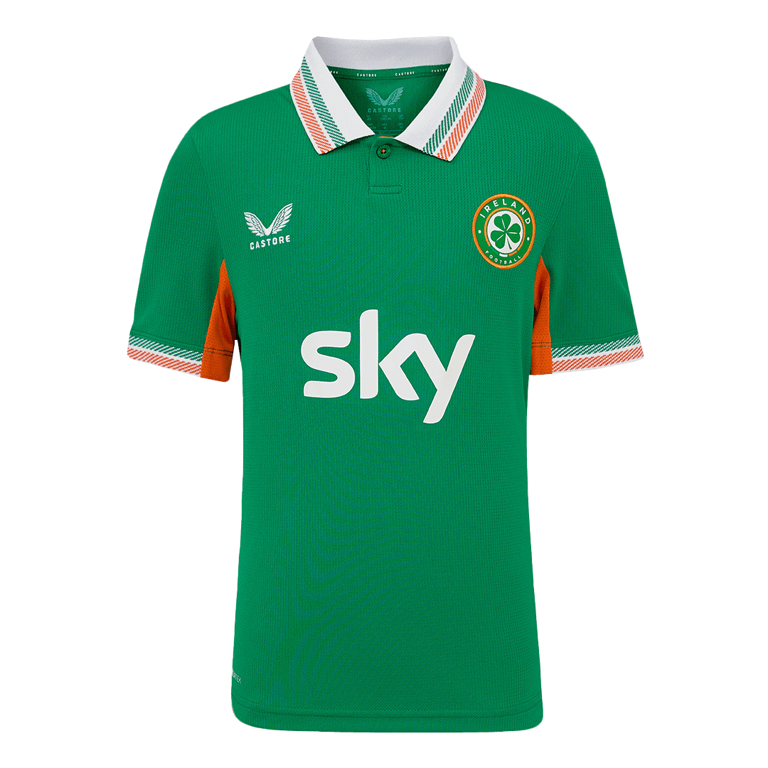 Camiseta de fútbol local de Irlanda 2025 para hombre, verde - Selección femenina