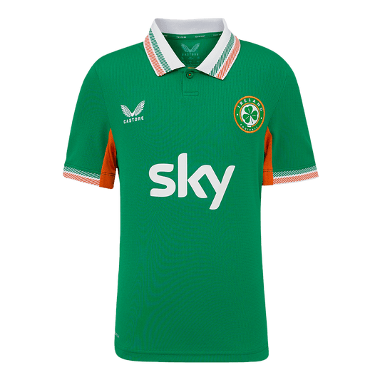 Camiseta de fútbol local de Irlanda 2025 para hombre, verde - Selección femenina