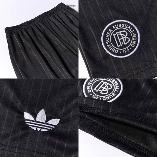 Kit de fútbol del 125.º aniversario de Alemania para niños (camiseta y pantalón corto) 2025, color blanco