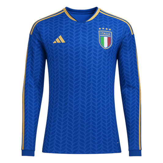 Camiseta de fútbol de manga larga de local de Italia 2026