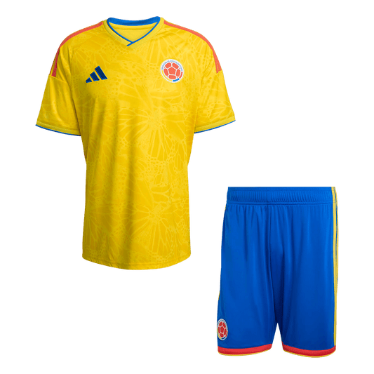 Equipación local de Colombia (camiseta + pantalón corto) para el Mundial 2026
