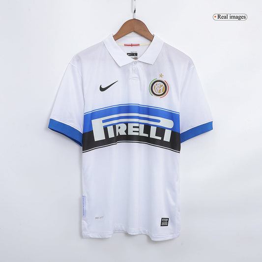 Camiseta retro de fútbol visitante del Inter de Milán 2009/10