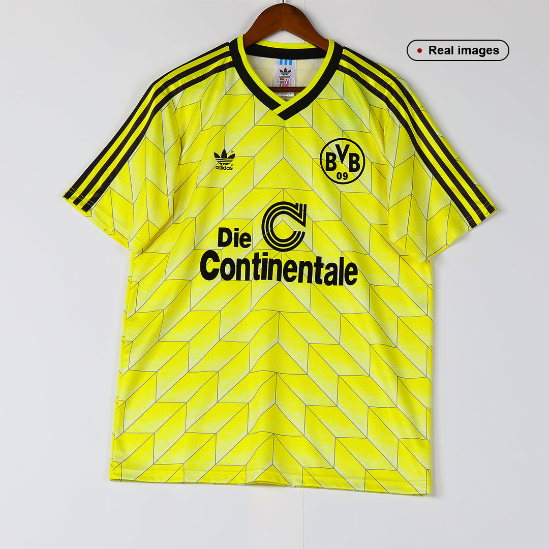 Retro 1988 Borussia Dortmund camiseta de fútbol local
