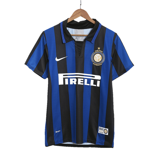 Camiseta retro de fútbol local del Inter de Milán 2007/08