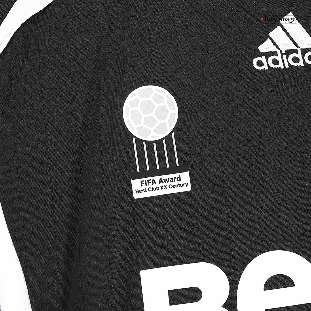 Camiseta de fútbol vintage de visitante del Real Madrid 2006/07, manga larga