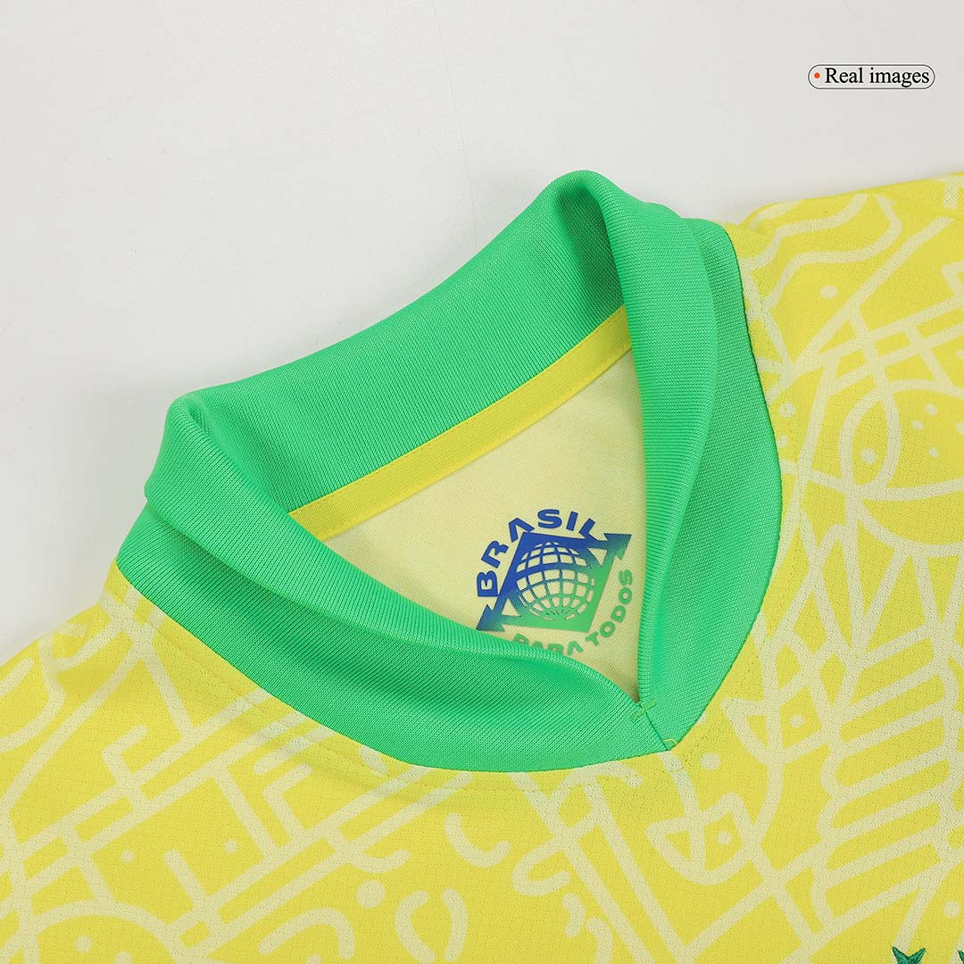 VINIJR. #7 Camiseta de fútbol local de Brasil Copa América 2024