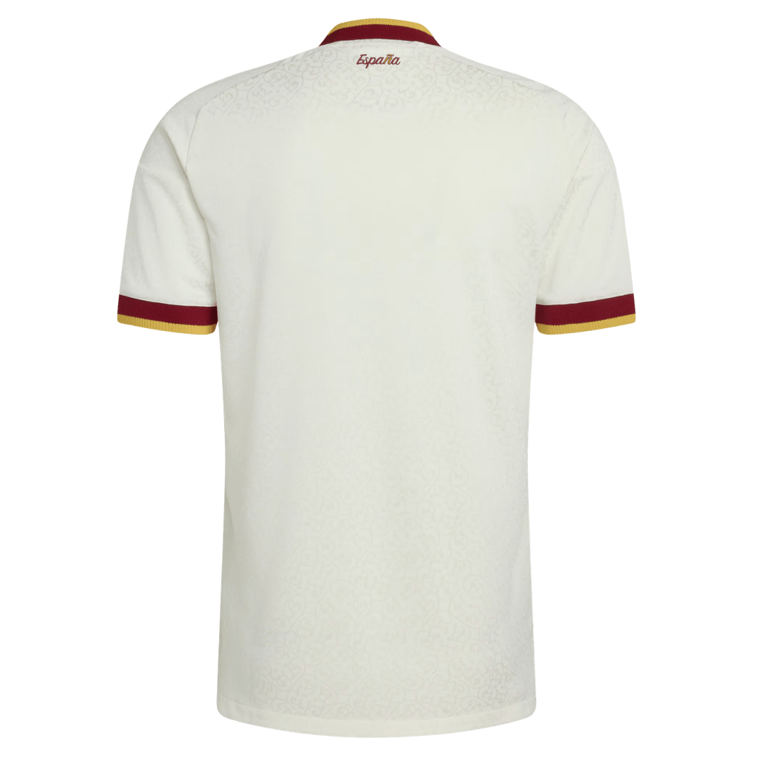 Camiseta de España Visitante para Mundial 2026 - Versión Jugador