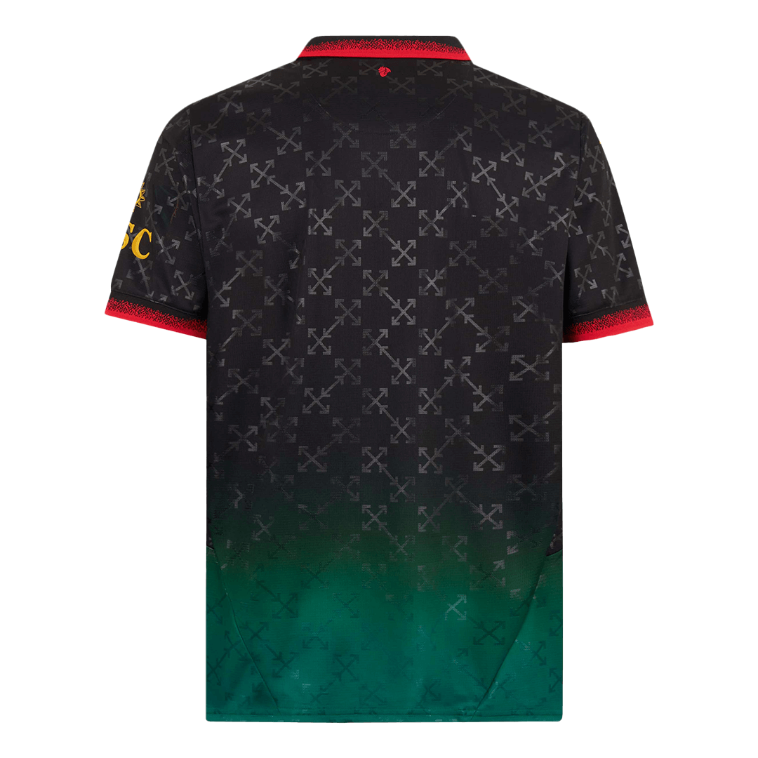 Camiseta de fútbol visitante del AC Milan 2024/25 (cuarta equipación)