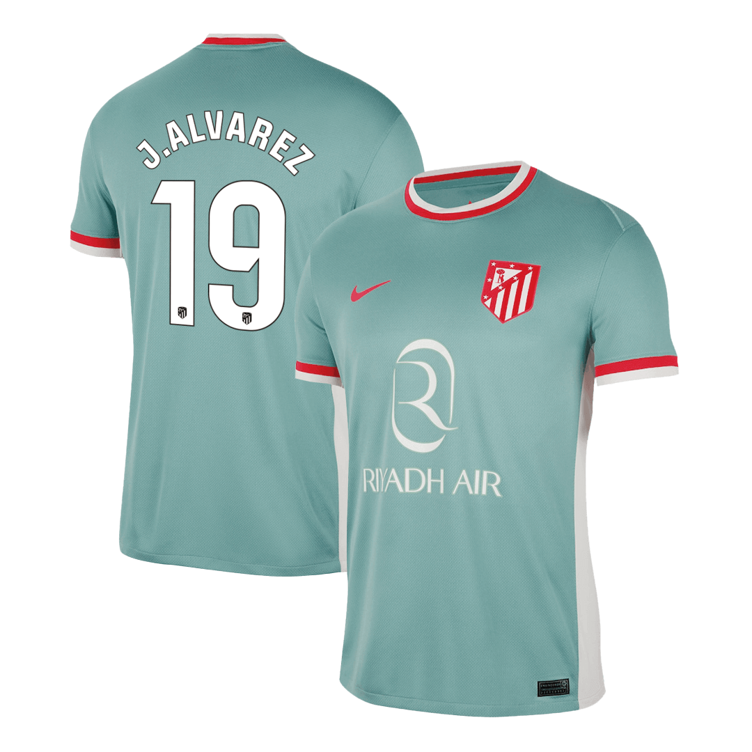 Camiseta de visitante del Atlético de Madrid J.ALVAREZ #19 2024/25