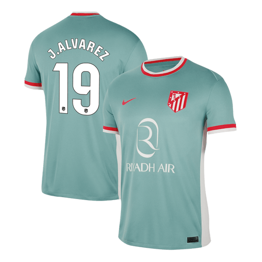 Camiseta de visitante del Atlético de Madrid J.ALVAREZ #19 2024/25