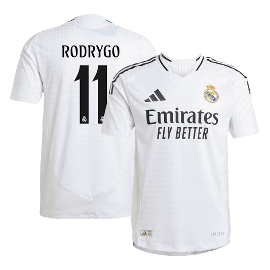 Camiseta de fútbol auténtica local del Real Madrid RODRYGO #11