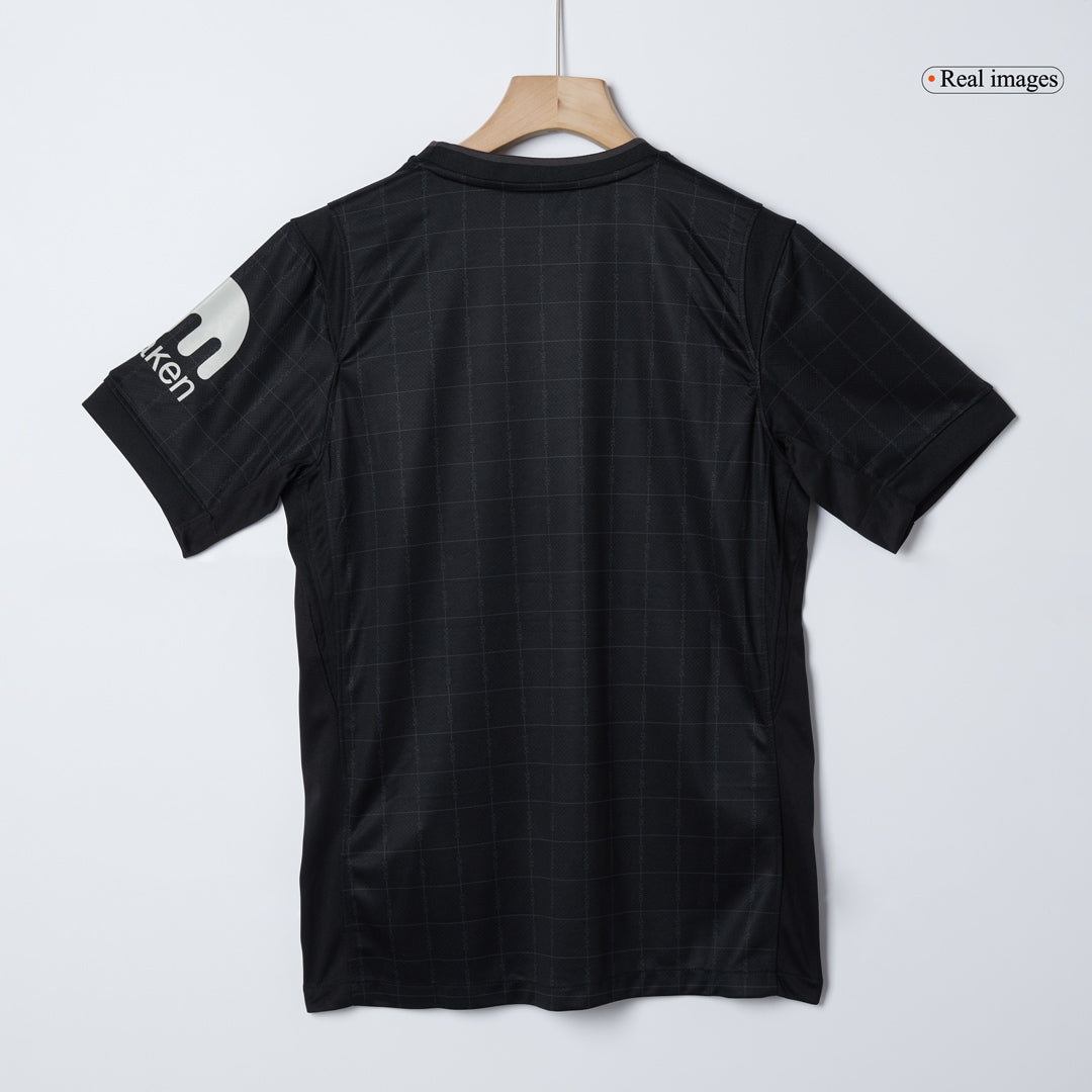 Camiseta de visitante XAVI #7 del Tottenham Hotspur 2025/26, negra - UCL