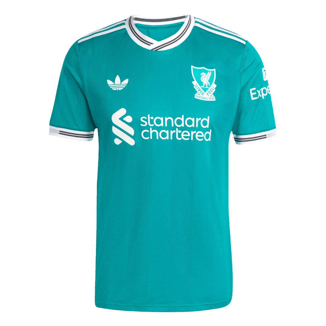 Camiseta de fútbol de visitante del Liverpool 2025/26