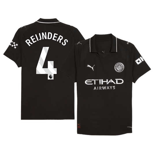 Auténtica camiseta de fútbol REIJNDERS #4 Manchester City visitante 2025/26